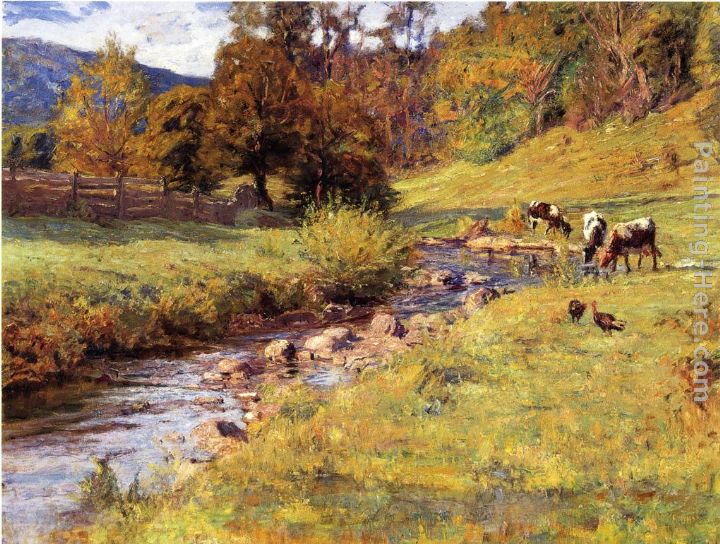 Tennessee Scene painting - Theodore Clement Steele Tennessee Scene art painting